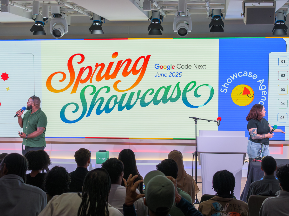 Google Code Next showcase design 3