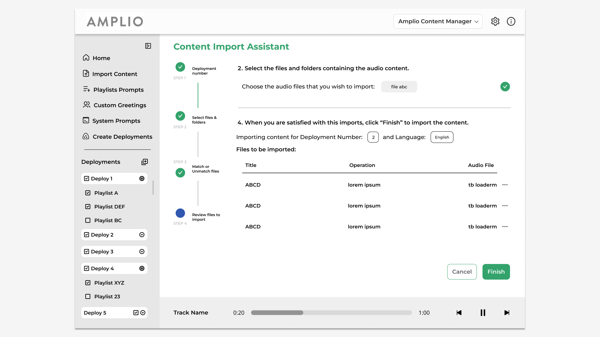Vertical progress tracker exploration
